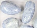 Lot: Lbs Free-Standing Polished Blue Calcite - Pieces #77725-2